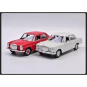 玩具村 1:24 BENZ 220 Welly 威利 賓士 正版授權 1/24 復古車 合金車