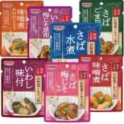 (店+)*貪吃熊* 日本 寶幸 HOKO 即食包 沙丁魚 鯖魚 水煮 味付 味噌煮 調理包 露營 梅紫蘇昆布