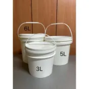 Z🎁台灣現貨🎁《3、5、6公升大圓桶》加厚大容量桶 大水桶 玩具桶 冰淇淋桶 愛玉桶 豆花桶 玩具收納桶 園藝桶