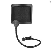 隔音屏 錄音麥克風U型防噴網 話筒防噴防風噪網 電腦K歌降噪防風防噴罩