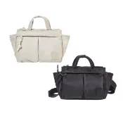 【Samsonite RED】JUVIX 超輕量尼龍簡約時尚多口袋背提兩用斜背包/側背包/單肩包/肩背包/手提包(多色可選)
