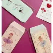 *COSY CORNER* Shinzi Katoh 加藤真治 日本製 紙袋/信封/禮袋/包裝袋/紅包袋 芭蕾女孩 S款