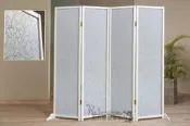 亞馬遜屏風~白色實木框PS板不易損壞~輕隔間~浴室~洗手間~玄關