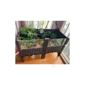 (店+)🎁品質保證🎁免運熱銷 黃緣龜專用飼養箱傢用專業陸龜半水龜缸生態造景箱 安緣臺緣養殖箱 烏龜箱 陸龜箱