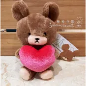 日本進口小熊學校the bears' school愛心玩偶吊飾 鑰匙圈 掛飾-秘密花園