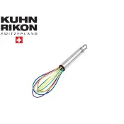 瑞康 Kuhn Rikon 彩色矽膠打蛋器 Rainbow-whisk  攪拌器 不沾鍋 的好搭檔