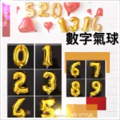 現貨-16寸數字氣球/鋁箔氣球/蠟燭/生日佈置/氣球/鋁箔氣球/結婚佈置/求婚佈置/1.2.3.4.5.6.7.8.9