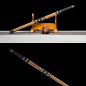 【龍泉劍莊】龍泉市新品唐橫繡春刀長款手工一體鍛打高錳鋼收藏把玩擺件未開刃