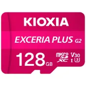 KIOXIA（原東芝儲存）128GB UHS-I U3 V30 Class 10 microSD 卡，相容於 Ninte