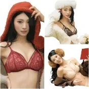 【EASY SHOP】法式睫毛蕾絲微性感無鋼圈內衣(任選一色)