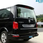 台灣現貨08至22款福斯凱路威T6免打孔尾翼定風翼08至15邁特威T5免打孔頂翼