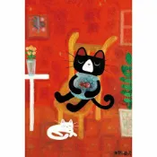 【拼圖貓】P2 - 馬里斯創作系列-這就是心安的愛 台灣製 300片夜光拼圖 KS3-001M