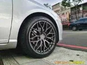 ZITO ZF01 18吋旋壓鋁圈 平光灰 5/108 5/112 Passat