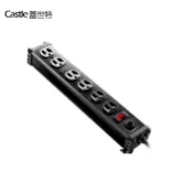 Castle 蓋世特 IA6 防火 防雷 電源突波 保護插座 3孔/6座 延長線   台灣製 含發票 3.6M 5M
