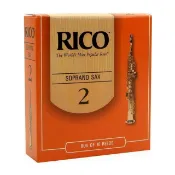 RICO Soprano 高音薩克斯風竹片 2號/2.5號/3號/3.5號 (10片/盒)【橘包裝】[唐尼樂器]