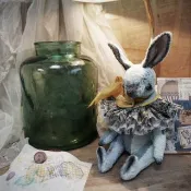 圓元獸 手工幻獸 No.2 (23.5cm) OOAK 關節可動 泰迪熊