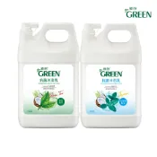 中化裕民品牌旗艦館 綠的GREEN 抗菌沐浴乳加侖桶3800ml (綠茶精油/百里香精油)｜瘋加碼★滿額再享折扣