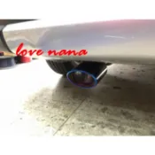 [[娜娜汽車]]日產L11 livina 專用 尾飾管 尾喉管 排氣管 尾管 烤藍 (B款)