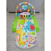 🎀MT玩具出租🎀 美國 Fisher-Price 費雪可愛動物鋼琴健身器 踢踢琴 三合一健力架 台