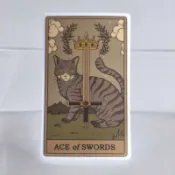 “ACE of SWORDS“ sticker 劍艾 貼紙