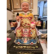 （修緣佛像文物館〕1尺3王母娘娘  神尊 神像 神明 佛 佛像 香樟木雕刻