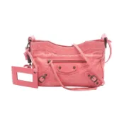 【DOKODEMO】【二手】BALENCIAGA) The Hip 單肩包 242803 粉紅色皮革 The Hip 單肩包 女士二手 B