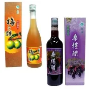 桑椹醋600ml+梅子醋520ml (共6瓶) 桑樂 自然原味