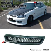 六代 CIVIC K8 99-00 水箱罩 鼻頭 塑膠網 附鋁網 6代 喜美 1999-2000 改裝套件★台灣製造
