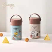 【SENSE LAB·好感製所】Snoopy史努比 小點心304不銹鋼真空燜燒罐1050ml