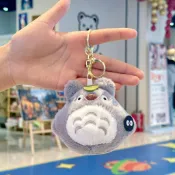 龍貓掛件 龍貓吊飾🎁日系宮崎駿卡通龍貓毛絨玩具公仔鑰匙扣貓咪玩偶學生書包掛件批發 龍貓包包吊飾