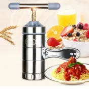 Manual Stainless Steel Noodle Maker Press Pasta Machine Cran