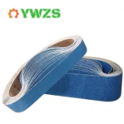 330x10mm 457x13mm 457x75mm 533x75mm 藍色砂帶乾濕砂紙砂帶拋光輪砂紙墊木磨金屬砂光機拋