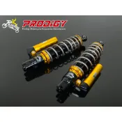 機怪 S-21雙活塞油壓避震器+飾瓶單槍/雙槍★朝幸機車行★勁戰 戰將 BWS 彪琥 雷霆 奔騰 JET GP VP