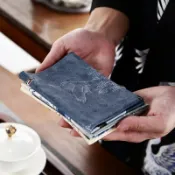 協貿國際日用品生活8館 晟窯棉麻茶布茶巾吸水加厚家用桌布墊茶幾抹布荷花泡茶布茶道零配