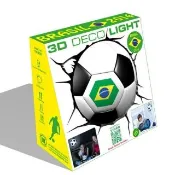 【JP嚴選-捷仕特】3D立體造型巴西世足賽紀念足球壁燈