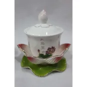(店+)弘喧 供杯 大悲聖水 觀音 供佛 菩薩 水杯 敬神 敬茶 供奉 祭祀 陶瓷 聖水杯 佛堂 財神