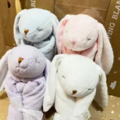 有電子發票 美國Angel Dear 動物嬰兒安撫巾(附盒，實品圖) 全世界寶寶都愛 極致親膚