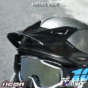 ❖茂木站 MTG❖ 美國 ICON AIRFLITE VISORS 越野帽簷 多色可選 一帽兩用 可搭配風鏡。亮黑