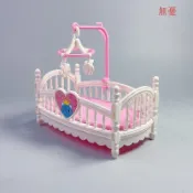 🔥臺灣出貨卡通娃娃傢俱芭比娃娃嬰兒牀玩具公主女孩臥室傢俱過家家兒童