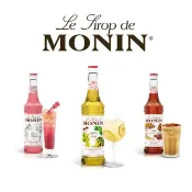 BOGARI 開元食品  Monin糖漿-咖啡推薦使用口味(焦糖+榛果+香草+愛爾蘭)700ml4入組