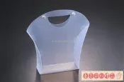 【♥豪美包材♥】專售透明手提盒、PP斜紋手提盒、塑膠手提盒、霧面手提盒、塑膠包材、塑膠包裝、禮物盒- PP斜紋手提盒
