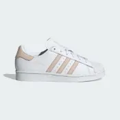 Adidas 愛迪達 Superstar W [IG4540] 女 運動休閒鞋 經典 復古鞋 貝殼頭 白 粉膚