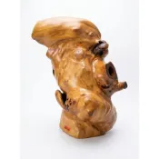 (店+)台灣檜木黃檜檸檬香樹瘤 印地安 47cm N-H03 十木工坊