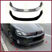 高爾夫6 高6 Golf MK6 GTI 2008-2012 前下巴 前擾流板 改裝
