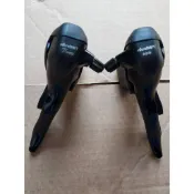 {名森自行車}台灣微轉 microShift 3x7煞變一體 變速把手 甩把21速  3*7