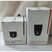 BIALETTI 絕版 雙層玻璃手把杯 玻璃高杯