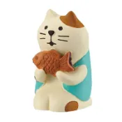日本 DECOLE Concombre 雕魚燒貓貓公仔 eslite誠品