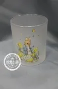 （台中 可愛小舖）田園鄉村風格彼得兔授權系列-彩蛋小兔霧面威士忌杯喝水杯茶杯漱口杯兒童杯餐廳咖啡廳民宿裝飾招待客人可用