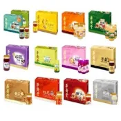 【生活市集】華齊堂保健飲品[禮盒] 葡萄糖胺 雪蛤燕窩 敖滴雞精 無糖雙篸 葉黃素 靈芝飲