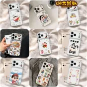 蠟筆小新 電鍍防摔手機殼 適用OPPO A6X A6S A5 5G A3 pro A3X A79 A98 A78 A77